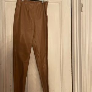 Zara Faux leather pants